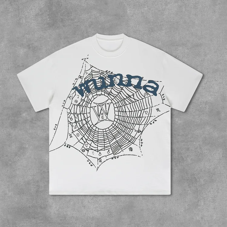 Spider Worldwide X Gunna Wunna Graphics Cotton T-Shirt SOPULA