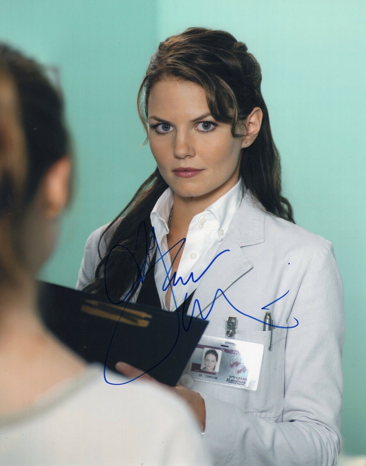 Jennifer Morrison Signed 8x10 Photo Poster painting w/COA House Once Upon A Time #3