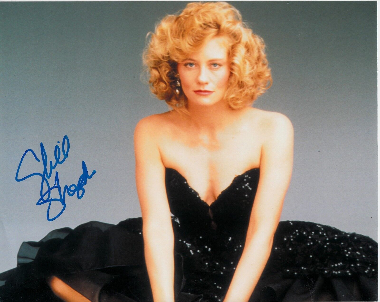 CYBILL SHEPHERD SIGNED MOONLIGHTING Photo Poster painting UACC REG 242 (1)