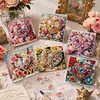6pcs Diamond Painting Dreamy Heart Greeting Card Kits with Envelopes for Family Friend Gifts