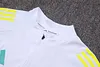 Joyfball 2025/2026 Juventus Half-Pull Training Suit White Football Shirt 1:1 Thai Quality