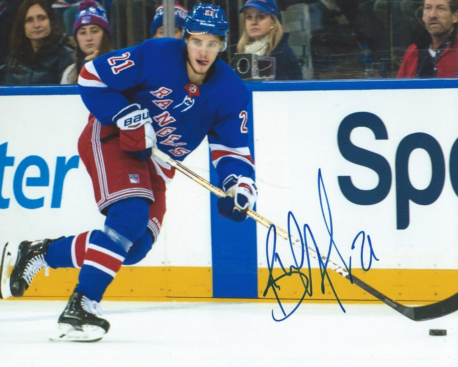 Brett Howden Signed 8x10 Photo Poster painting New York Rangers Autographed COA