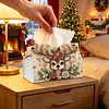 Xmas Deer DIY Pearl Diamond Painting PU Cover Tissue Holder Kit Pearl Art Painting Decoration for Home & Gifts