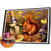 Squirrels Birds-Full Round Diamond Painting 50*40CM