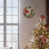 Diamond Painting Christmas Cardinal Wall Clock