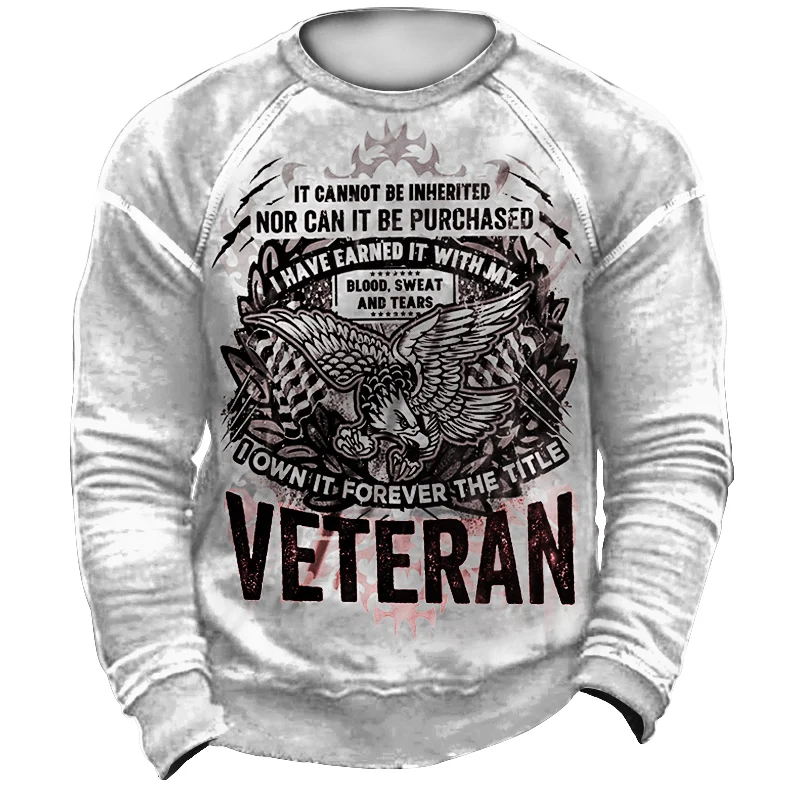 Men's Outdoor Vintage Veteran Sweatshirt / [viawink] /