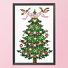 Christmas tree - 2 strands 14CT Stamped Cross Stitch  14*19cm(Brand)