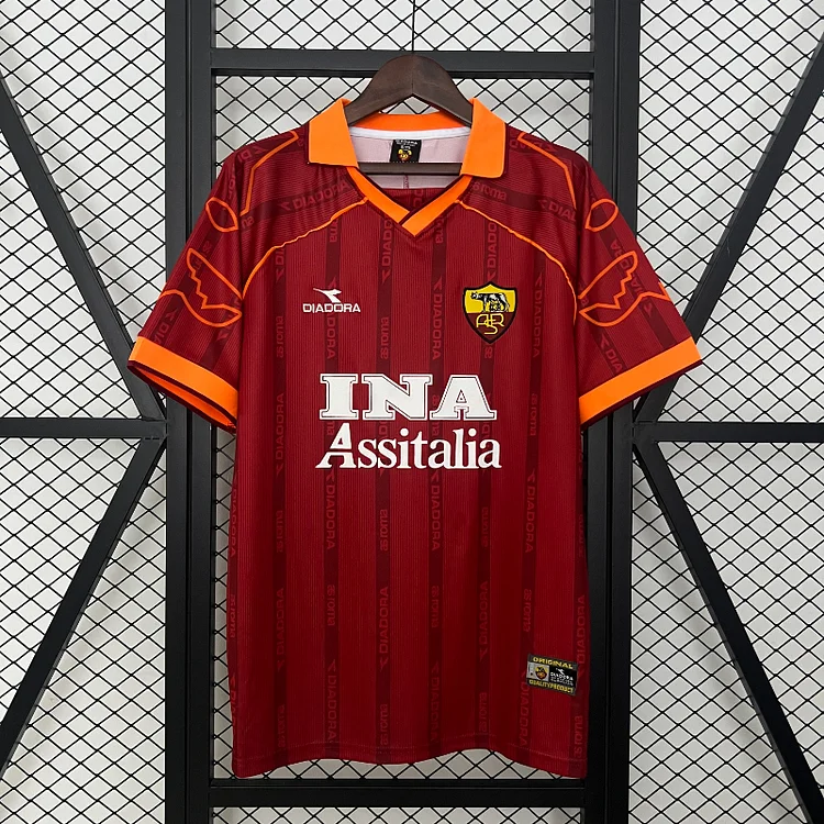 1999/2000 Roma Home Retro Jersey
