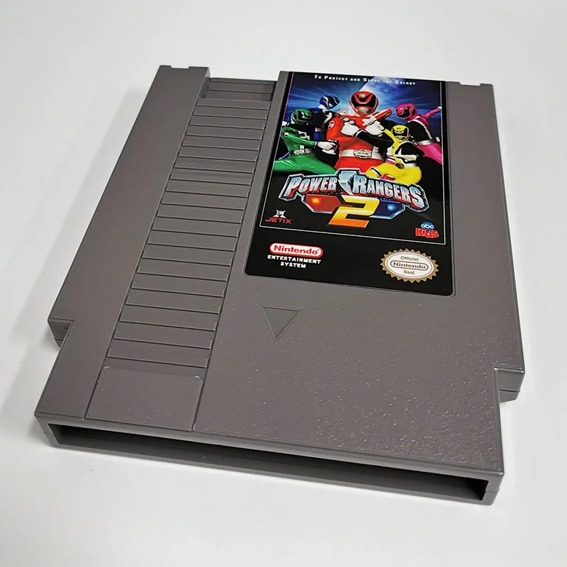 Power Rangers 2 For Nintendo NES - 8 Bit Game Cartridge