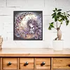 Elfe fille-partiel sp&eacute;cial diamant peinture-30 * 30cm