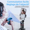 T&eacute;l&eacute;commande pour tr&eacute;pied &agrave; suivi automatique du visage