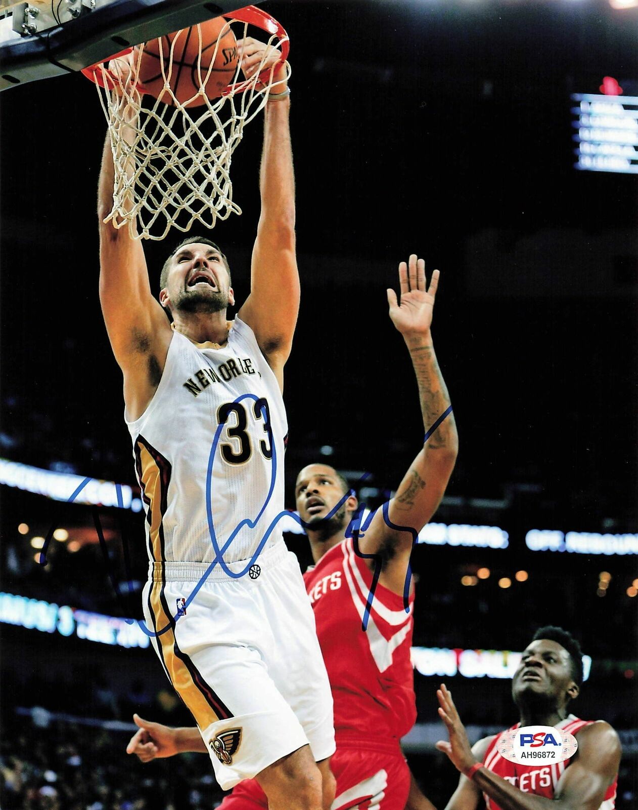 Ryan Anderson signed 8x10 Photo Poster painting PSA/DNA New Orleans Pelicans Autographed