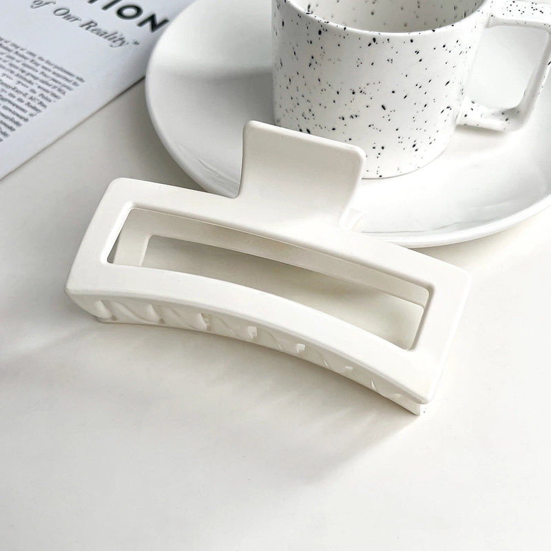 Women’s IG Style Solid Color Plastic Hair Claws