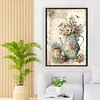 (Big Size) Vase And Bird - 11CT Stamped Cross Stitch 40*60cm/15.75*23.62in