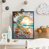 Diamond Painting -DIY Round Drill Crescent Coast Scenery