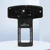 2Pcs Fashion Seat Belt Clip Car Seat Belt Clip Extender Bling Car Seat Belt Clip