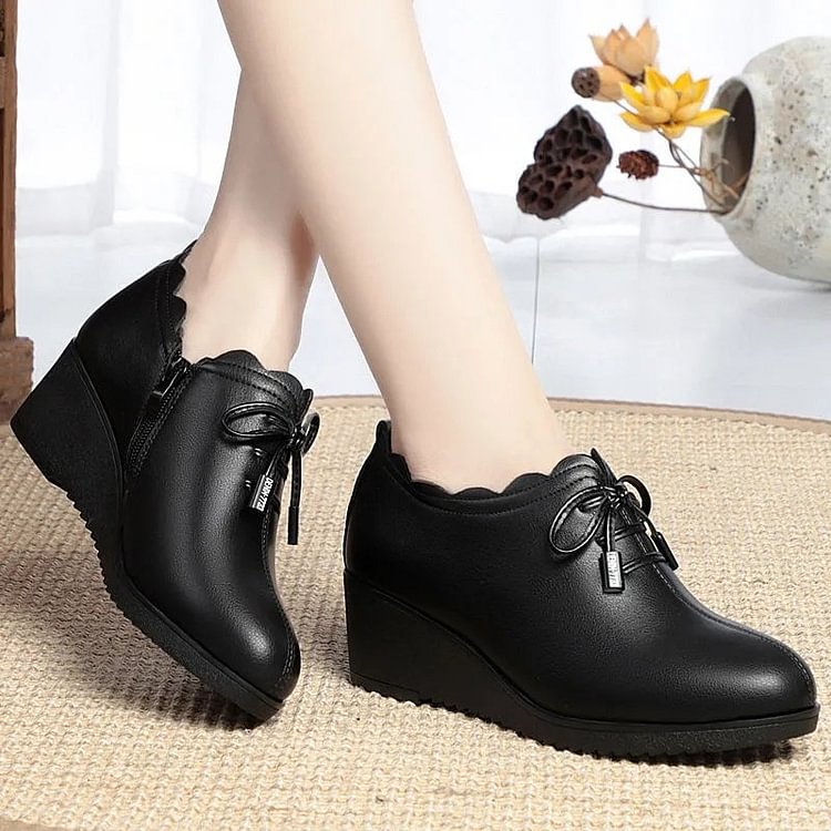 ✨Hot-selling women's shoes ✨Women's Soft Sole Wedge Shoes-Fashionable and versatile