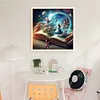 Fairy Tales In Books-11CT Stamped Cross Stitch 50*50cm/19.69*19.69in tapestrymarket