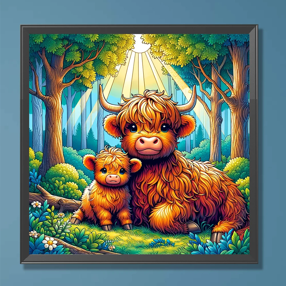 Diamond Painting - Full Round Drill - Yak(Canvas|30*30cm)