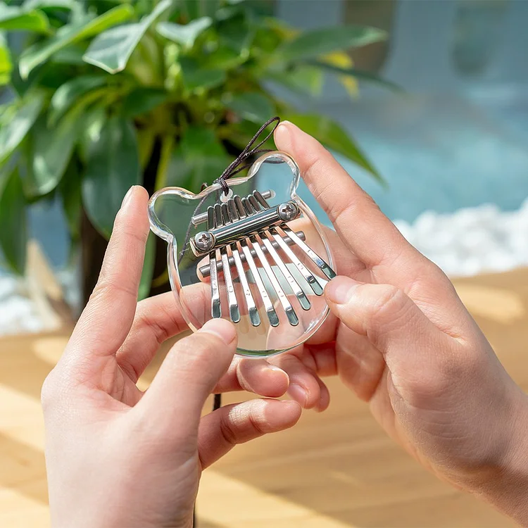 💕New Exquisite Crystal Kalimba