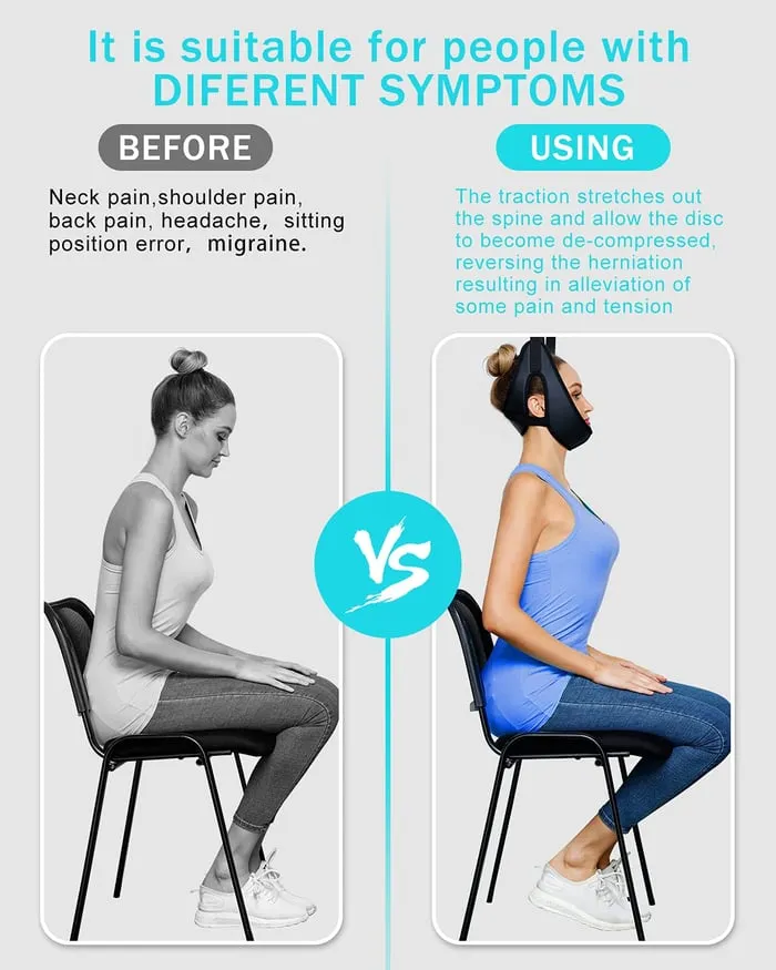 Stretch Away Neck Tension Anytime, Anywhere &ndash; The Ultimate Portable Neck Stretcher