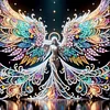 Winged Girl - Crystal Rhinestone Diamond Painting