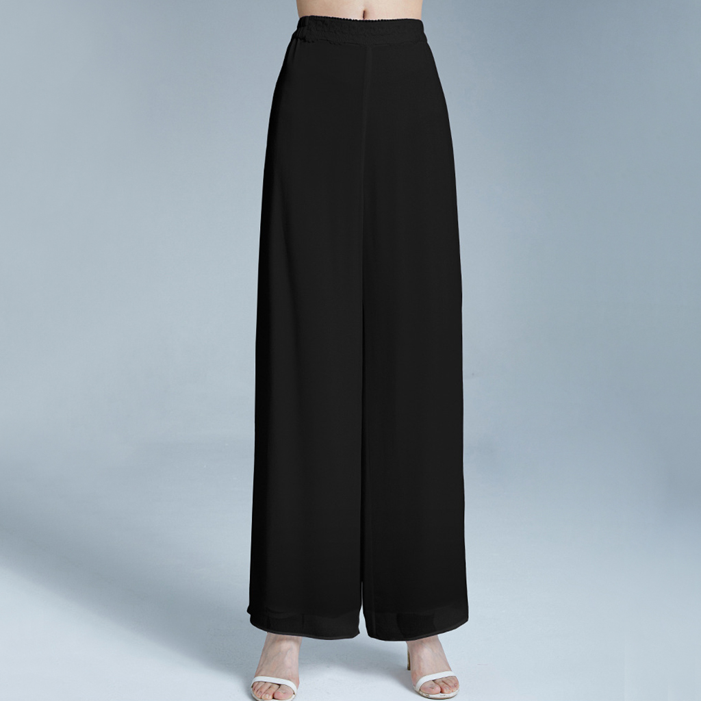 Lounge Silk Straight Leg Pants with Stretch for Women REAL SILK LIFE
