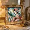 5D DIY Diamond Art Painting Kit Partial Drill Japanese Beauty(Moon Geisha)