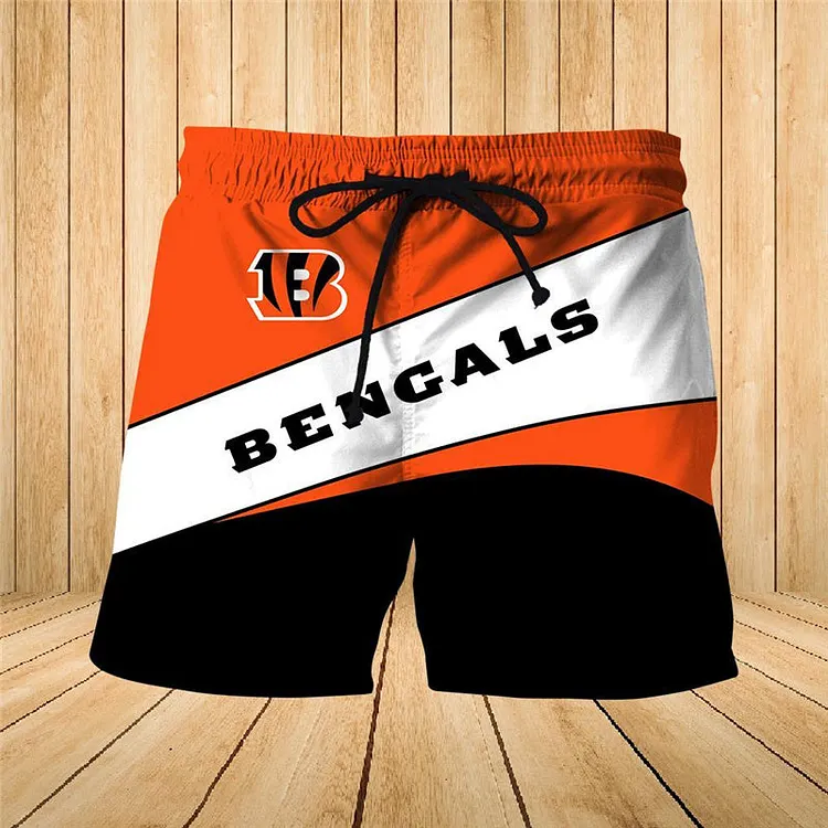 Cincinnati Bengals Summer Beach Shorts