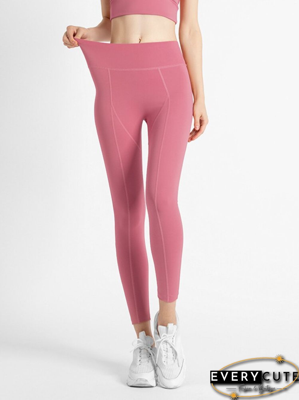 Women Clothing High Waist Hip Lifting Bottoming Pants Fast Drying Exercise Fitness Running Yoga Pants Peach Butt Leggings Women