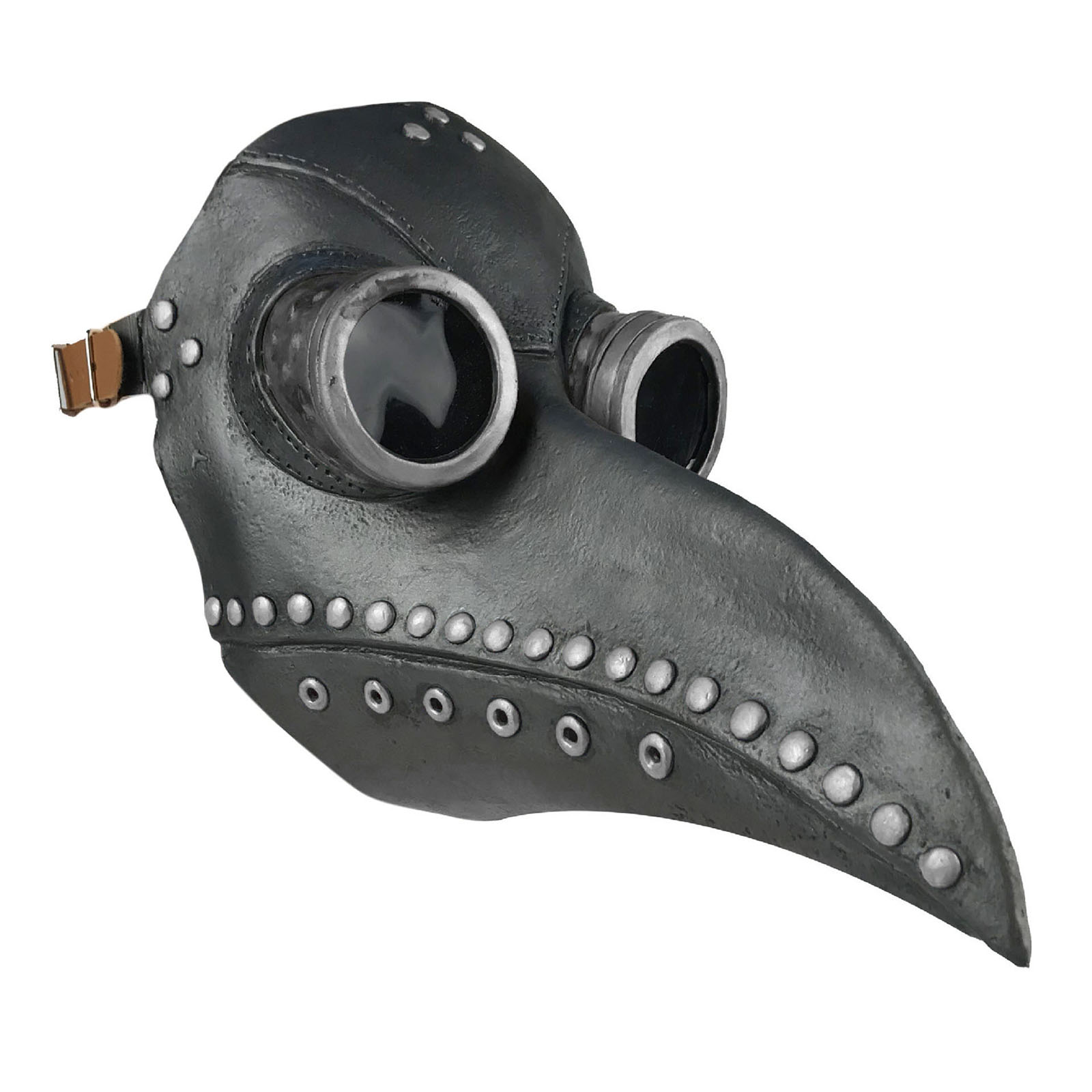 Doctor Birds Mask-Latex Long Nose Beak Cosplay Steampunk Halloween Mask (B)