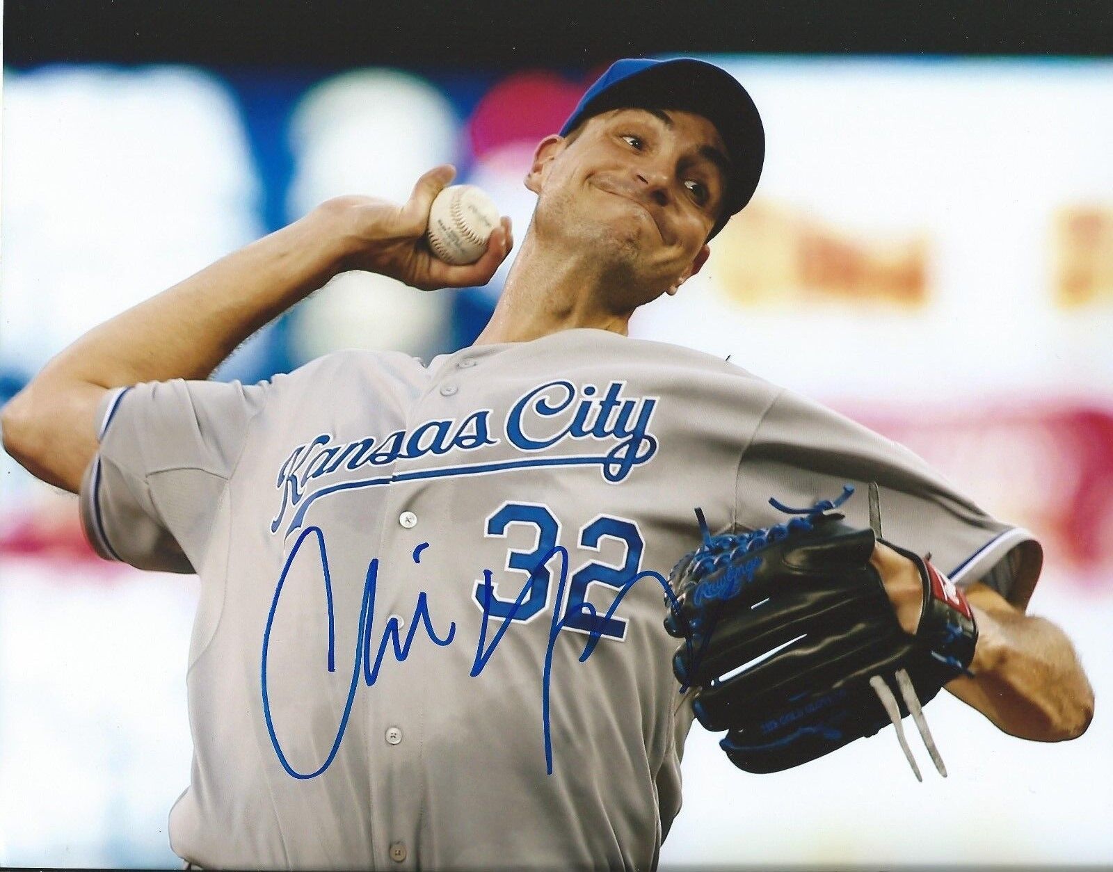 CHRIS YOUNG signed autographed KANSAS CITY ROYALS 8X10 Photo Poster painting w/COA