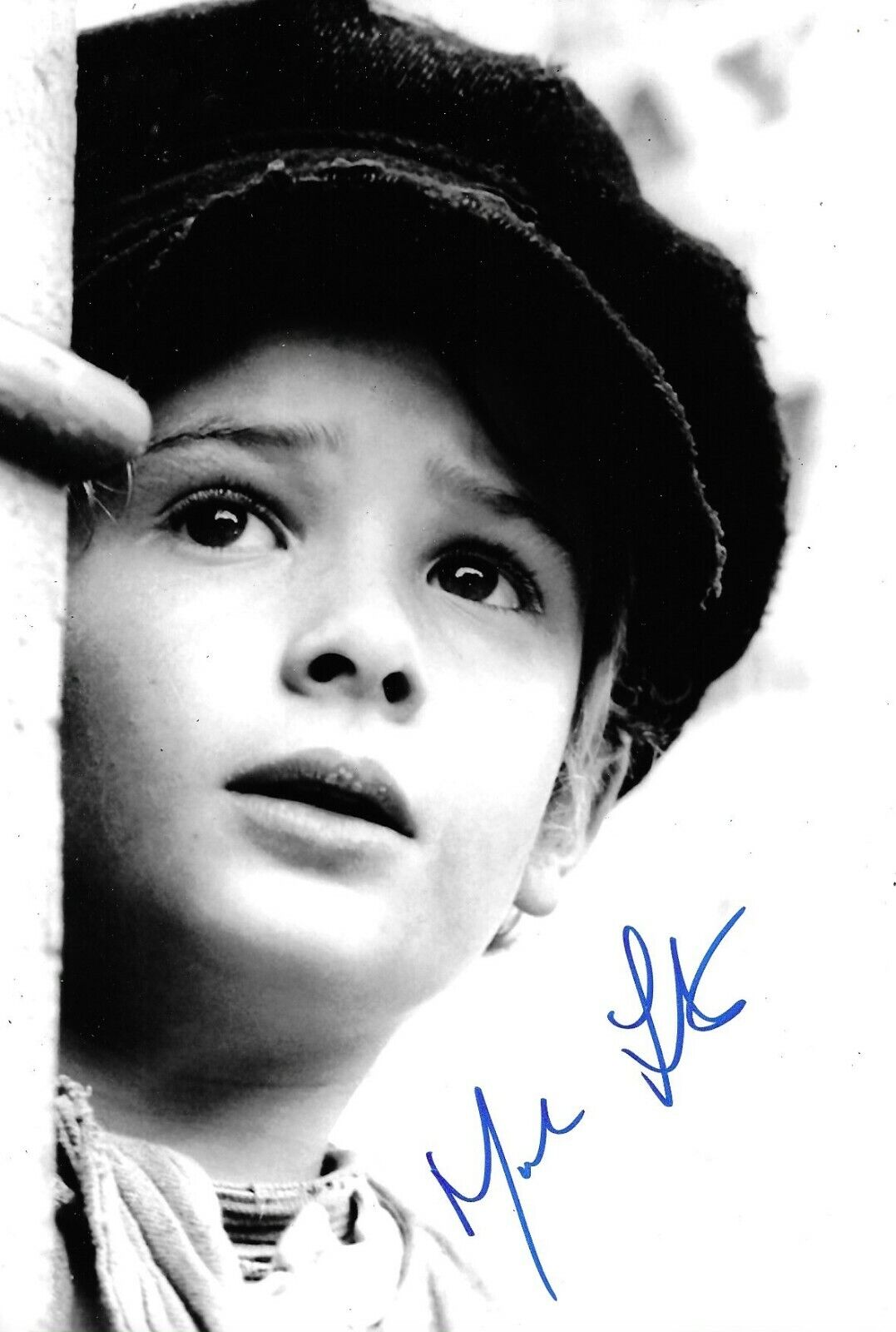 Mark Lester Signed Oliver 12x8 Photo Poster painting With Proof AFTAL