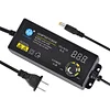 AC 110-240V To DC 3-24V Adjustable Power Supply 5.5x2.5mm Plug Universal Adapter