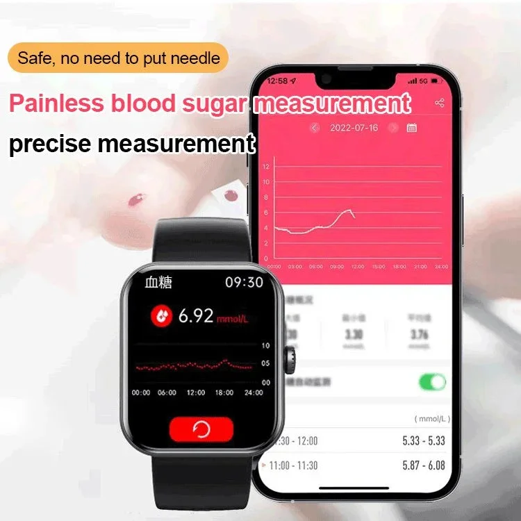 [ALL DAY MONITORING OF HEART RATE AND BLOOD PRESSURE] BLUETOOTH FASHION SMARTWATCH（BUY 2 VIP SHIPPING)