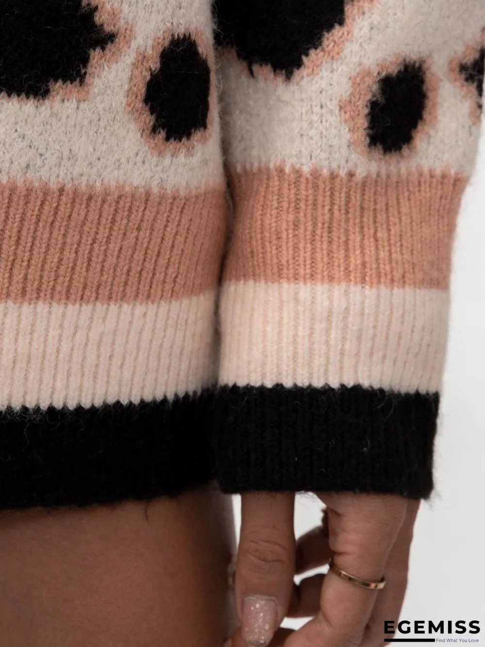 Black Net Sweater | EGEMISS