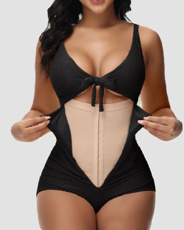 Butt Lifting Bodysuit Sleeveless Swimwear Shapewear 