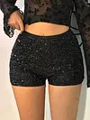 Women's Sexy Shiny Sequin Slim Party Bodycon Miniskirt