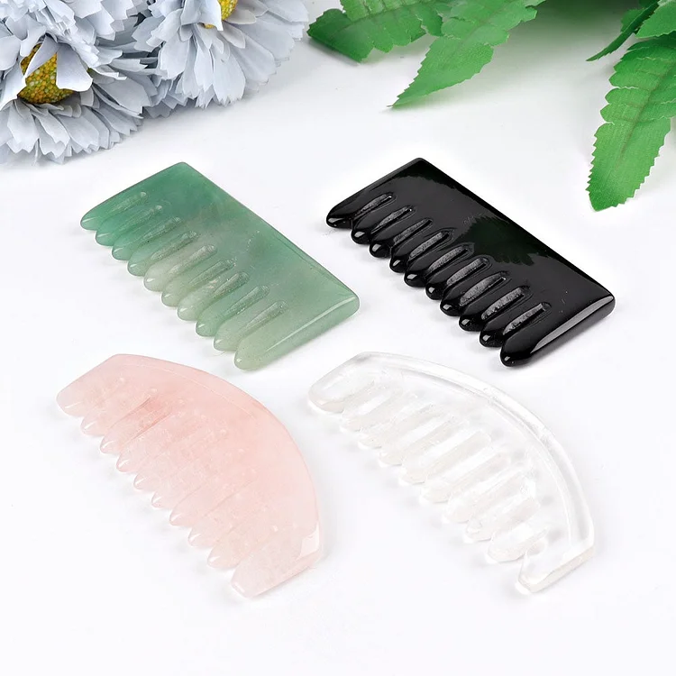 3" Comb Crystal Carving Model
