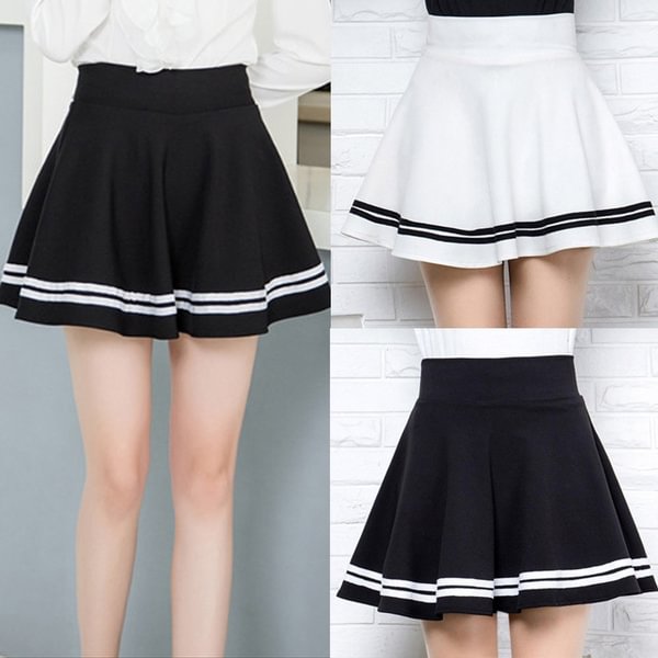 Women's Fashion Casual Anti-Light Sweet Fluffy Pleated Skirt A Word High Waist Skirt - Shop Trendy Women's Fashion | TeeYours
