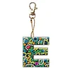 1Pc DIY Diamond Painting Lettter Keychain