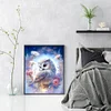 (Stamped/Counted) Owl-11CT Cross Stitch 40*50cm/15.75*19.69in