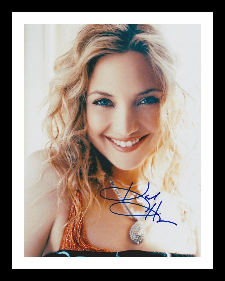 Kate Hudson Autograph Signed & Framed Photo Poster painting