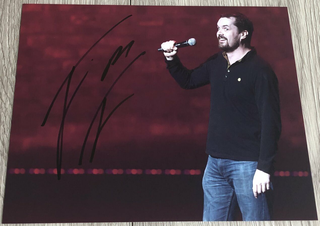 JIM JEFFERIES SHOW SIGNED AUTOGRAPH LEGIT DUMB 8x10 Photo Poster painting A w/EXACT PROOF