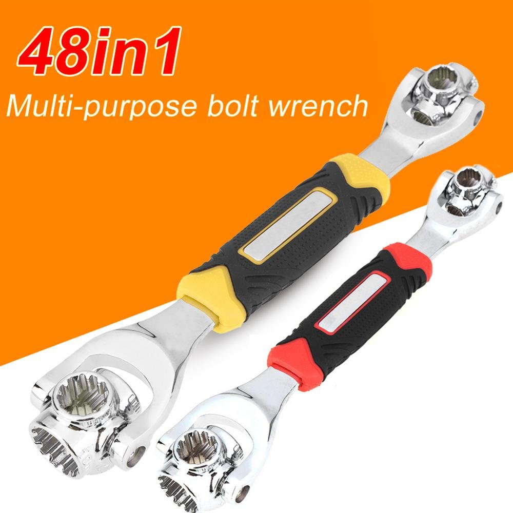 48 in 1 Multipurpose 360 Degree Rotation Bolt Wrench