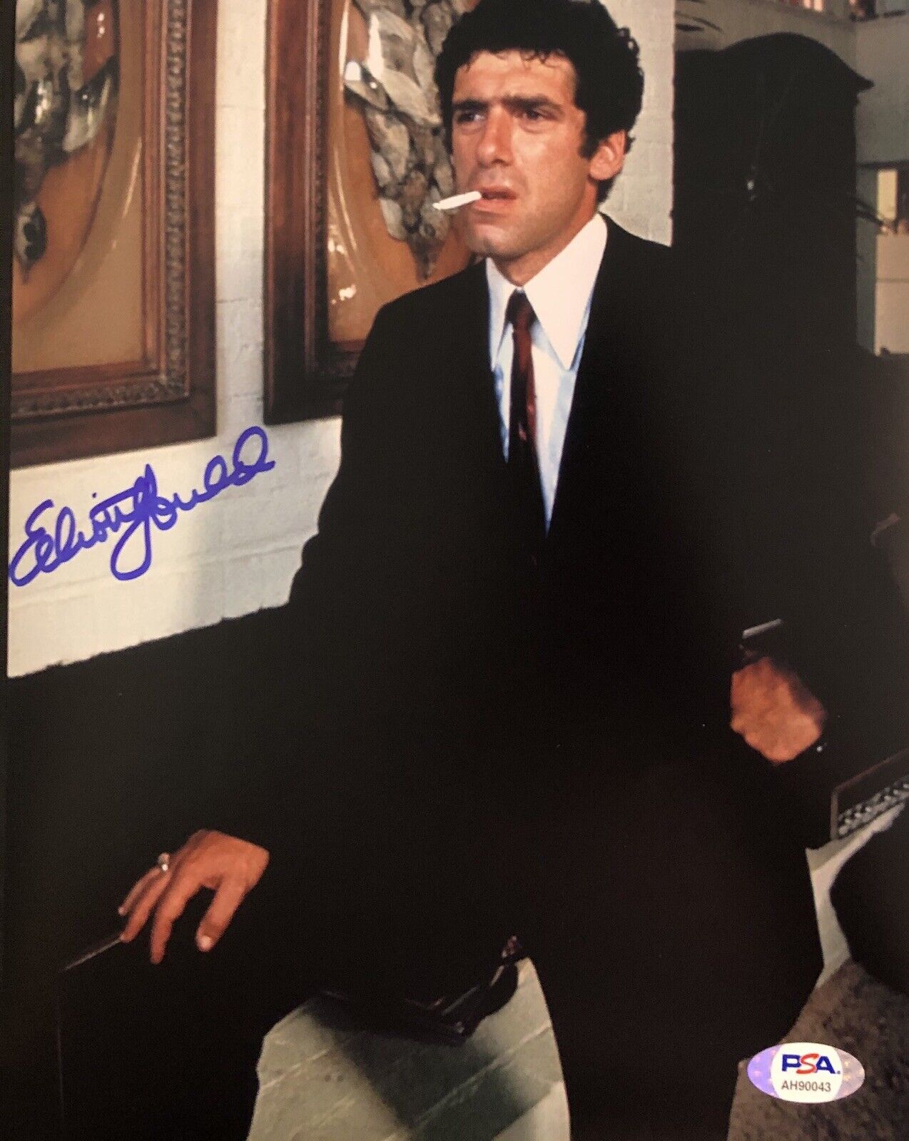 Elliott Gould Signed Autographed Oceans 11 Mash Friends 8x10 Photo Poster painting Psa/Dna