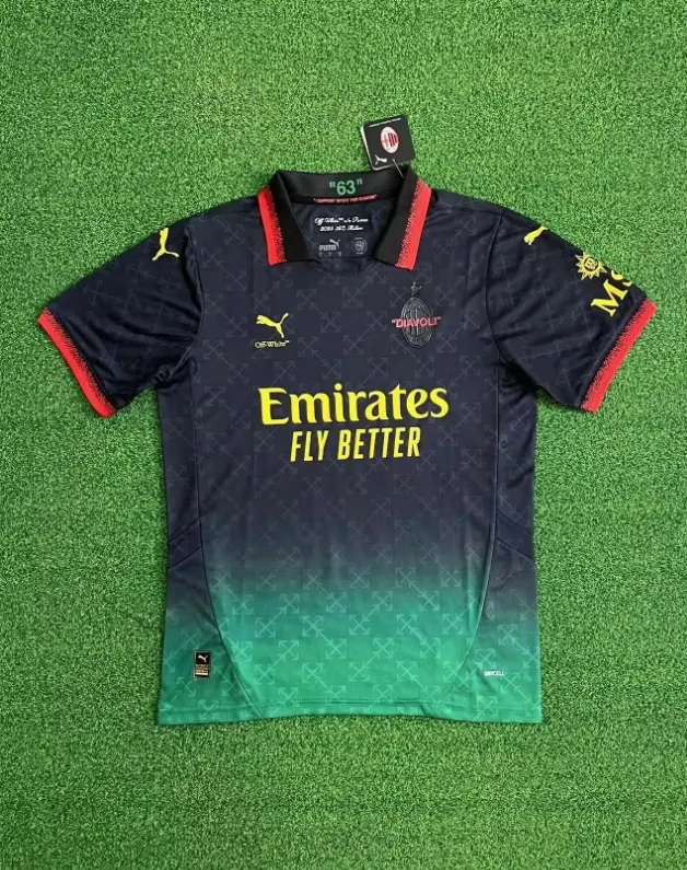 25-26 New Season AC Joint Edition Black Jersey