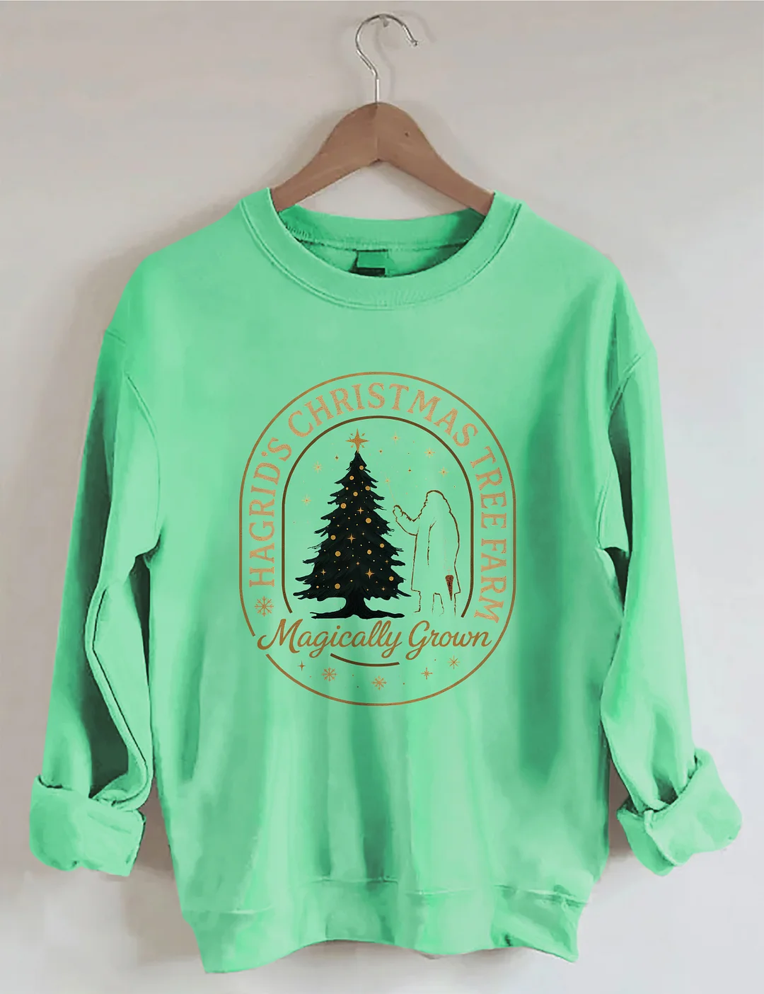 Hagrid Christmas Tree Farm Sweatshirt
