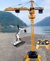 2.4GHZ Simulation Super Large Alloy Remote Control Tower Crane Toy
