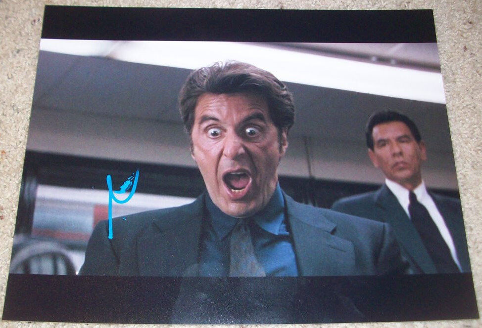 AL PACINO SIGNED AUTOGRAPH HEAT SCARFACE THE GODFATHER 11x14 Photo Poster painting w/EXACT PROOF